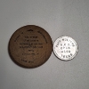 Image 2 : Collectible Canton OH Wooden Nickel & Texas Trade Token
