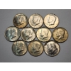 Image 1 : $5.00 Face Value of Assorted Years 40% Silver Kennedy Half Dollars