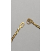 Image 2 : 14K Yellow Gold Plumb 15.5" Woven Chain Necklace (Clasp Missing) - Weight: 1.3g