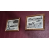 Image 4 : Louisville Home Pickup - 4 Pcs Framed Art - Wildlife & Vintage River Boating Scenes - See Pictures