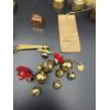 Image 2 : Collectible Bells - Christmas Tree - Woman with Puffy Dress - Small Assorted Sized Bells 