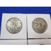 Image 2 : 4 Walking Liberty Silver Half Dollars Years: 1943, 1942, 1944, 1943 FV: $2.00