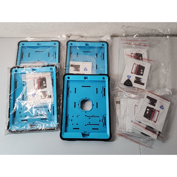 4 Durable iPad Cases with Kickstand - Made for iPad 6th Gen - Brand New