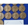 Image 7 : Lot of (28) Assorted Lincoln Wheat Pennies Dates Ranging 1937-1958