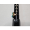Image 4 : Large Sterling Silver Ring with Two Large Turquoise Stones and Gold-Tone Details - TW: 18.2g