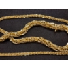 Image 4 : 14K Gold Tapered Twist Rope Chain Necklace 20" Total Weight: 6.7g