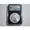 Image 3 : 2022 Silver American Eagle NGCX Mint State 9.9 1 oz .999 Fine Silver 