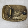 Image 8 : Three Assorted Vintage Collectible Belt Buckles Ft. Lectra Haul, Loadhog Exide & Plymouth Insulating