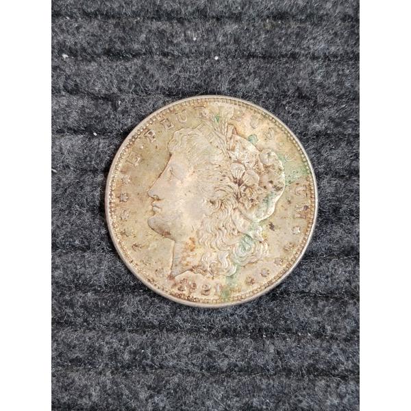 1921 Morgan Silver Dollar