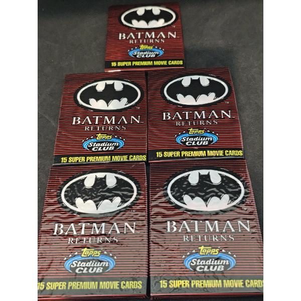 Batman Returns - Topps Brand Trading Cards (Lot of 5)