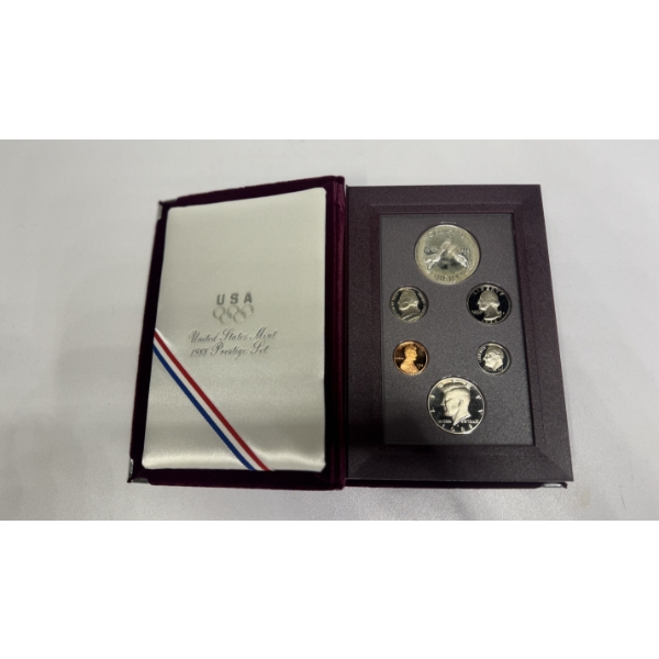 1988 United States Olympic Coins- Prestige Set- Incredible Condition 