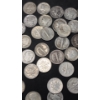 Image 9 : Assorted Years/Mint Marks 90% Silver Mercury & Roosevelt Dimes- Face Value: $5.00