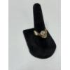Image 3 : Gorgeous 14K Gold -Diamond Ring with Bypass Design - Size 7 - 5.9 Grams