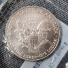 Image 3 : United States 2007 Silver 1 Oz American Eagle Round ~ Uncirculated In Littleton Coin Packaging