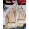 Image 4 : 3X Lot Of Jackets, Brown Wilsons Leather Jacket, Scarf, Leather Hat, Black Jean Jacket, White New Pl