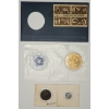 Image 1 : U.S American Revolution Bicentennial Comm Medal, 1881-H Canadian Large Cent & Costa Rica Coin