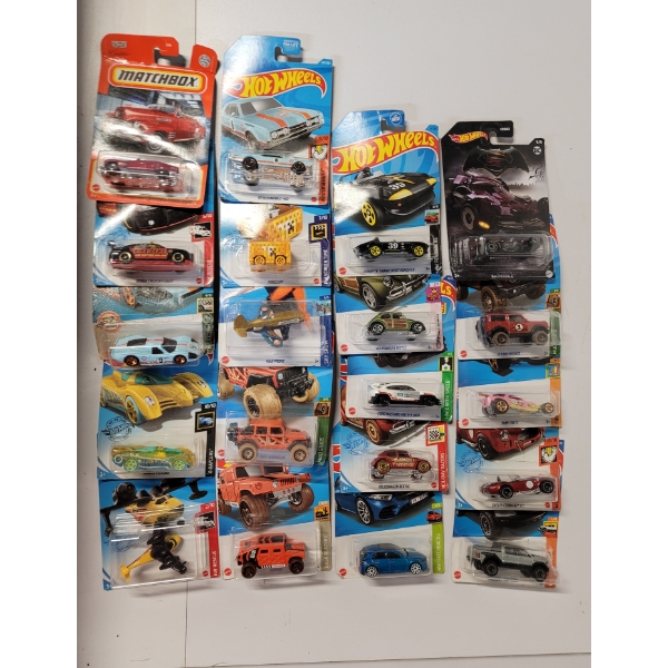 20 Collectable Hot Wheels And Matchbox Cars And Planes