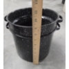 Image 6 : Great Condition Vintage Enamelware Double Boiler, Canning Pot With Wire Rack & Jars And Scale