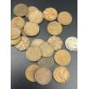Image 2 : Assorted Coins - A few Wheat Pennies (pictured on the left - FV $0.22) + Assorted Copper Pennies