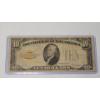 Image 1 : Series 1928 $10 United States Yellow Seal Gold Certificate With Woods & Mellon Signatures - FV: $10