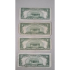 Image 4 : (4) Assorted Series United States $5 Silver Certificates - Face Value: $20.00