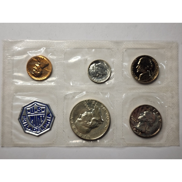 1958 United States PROOF Coin Set Featuring $0.85 Face Value in 90% Silver! 