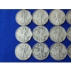 Image 4 : Lot of (16) Assorted Years Walking Liberty Half Dollars - 90% Silver FV: $8.00