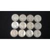Assorted Years 90% Silver Washington Quarters - Face Value: $3.00