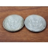 Image 4 : Two 40% Silver United States Kennedy Half Dollars ~ 1967 & 1969 Half Dollars