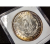 Image 4 : ANACS MS60 Graded 1888-P Morgan Silver Dollar with Nice Toning on Upper Rim!