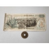 Image 7 : 1972 5 Mexican Peso Banknote & Chinese Quing Dynasty Coin 