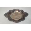 Image 4 : Assorted Silver-Plate Utensils, Butter Dish, Tray & Sugar Bowl - Weight: Approximately 1.4 Ibs