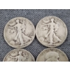 Image 2 : $2 Face Value in Assorted 90% Silver Half Dollars Ft. Walking Liberties & Franklin