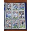 Image 10 : Trading Card Binder FILLED With Assorted Football Trading Cards Dating Back to 1980's!