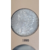 Image 4 : (4) 90% Silver Morgan Silver Dollars 1889, 1889-O, 1890 & 1890-O