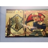 Image 2 : RARE 1996 Pokémon 999999 Gold Foil Note - Greninja - Mint Condition in Protective Holder            