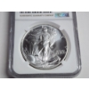 Image 2 : 1992 American Silver Eagle 1 oz Fine Silver Graded NGC MS 69
