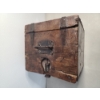Image 9 : Hard Wood Strong Box With Lockable Latch & Carrying Handle