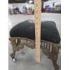 Image 3 : Vintage Very Heavy Cast Iron Footstool On Wheels 