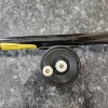 Image 11 : B & M BW3 10 Ft Black Widow Telescopic Pole 3 Sections W/ Crappie Reel - Good Condition! 