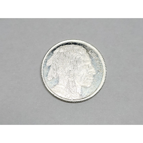 1 Gram .999 Fine Silver Indian Head Buffalo Round 