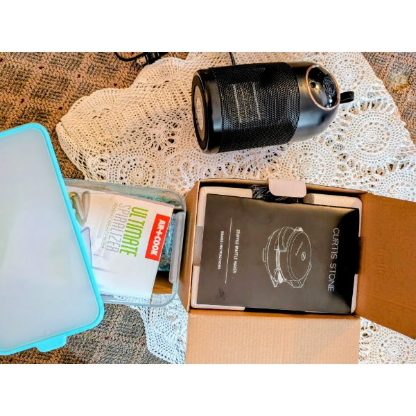 New Waffle Maker, Personal Heater, And New Spiralizer
