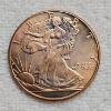 Image 1 : Walking Liberty .999 Fine Copper Bullion Round