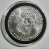 Image 4 : 1986 United States 1 Oz .999 Fine Silver American Eagle Round in Capsule