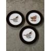 Image 1 :  Three Excellent Condition Beautiful 11'' Woodmere Collector Plates 