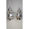 Image 3 : Silver-Plated Teapots & Salt Shaker - Total Weight: 6.6 LBS