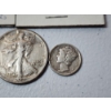 Image 6 : Collection of 90% U.S. Silver Coins Including: Dime, Half Dollar, & Quarters FV: $1.60