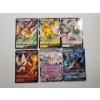 Image 1 : 6 Near Mint Pokemon Cards ft. Eevee V HP 120, Vespiquen ex HP 270