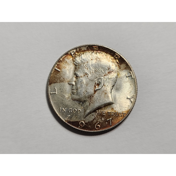 1967 40% Silver Kennedy Half Dollar 