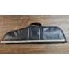Image 2 : Vintage Black Faux Leather Padded Breakdown Shotgun Case With Outer Accessory Pocket, 35x10"